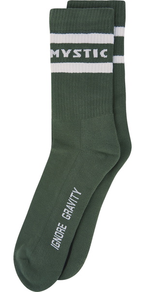 2026 Mystic Brand Socks 35108.210253 - Brave Green
